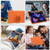 Pure Color PC + Silicone Anti-drop Tablet Tablet Case with Butterfly Holder & Pen Slot iPad Pro 11 2018 & 2020 & 2021 & Air 2020 10.9 - Kumquat