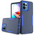 Motorola Edge+ 2023 2 in 1 Magnetic PC + TPU Phone Case - Royal Blue+Dark Blue