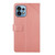 Motorola Edge+ 2023 HT01 Y-shaped Pattern Flip Leather Phone Case - Pink