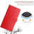 Motorola Edge+ 2023 HT01 Y-shaped Pattern Flip Leather Phone Case - Red