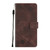 Motorola Edge+ 2023 Skin-feel Embossed Leather Phone Case - Brown