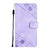 Motorola Edge+ 2023 Skin-feel Embossed Leather Phone Case - Light Purple