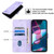 Motorola Edge+ 2023 Skin-feel Embossed Leather Phone Case - Light Purple