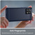 Motorola Edge+ 2023 Brushed Texture Carbon Fiber TPU Phone Case - Blue