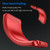 Motorola Edge+ 2023 Brushed Texture Carbon Fiber TPU Phone Case - Red