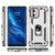 Motorola Edge+ 2023 Shockproof TPU + PC Phone Case with Holder - Silver