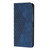 Motorola Edge+ 2023 Diamond Pattern Splicing Skin Feel Magnetic Phone Case - Blue