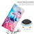 Motorola Edge+ 2023 Painted Marble Pattern Leather Phone Case - Pink Purple