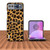 Motorola Razr 2023 ABEEL Black Edge Leopard Phone Case - Golden Leopard