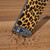 Motorola Razr 2023 ABEEL Black Edge Leopard Phone Case - Golden Leopard
