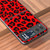 Motorola Razr 2023 ABEEL Black Edge Leopard Phone Case - Red Leopard