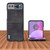 Motorola Razr 2023 ABEEL Cowhide Texture PU Phone Case - Black
