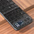 Motorola Razr 2023 ABEEL Crocodile Texture Genuine Leather Phone Case - Black