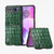 Motorola Razr 2023 ABEEL Crocodile Texture Genuine Leather Phone Case - Green