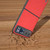Motorola Razr 2023 ABEEL Cross Texture Genuine Leather Phone Case - Red