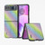 Motorola Razr 2023 ABEEL Diamond Series Black Edge Phone Case - Rainbow
