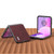 Motorola Razr 2023 ABEEL Dream Litchi Texture PU Phone Case - Purple