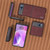 Motorola Razr 2023 ABEEL Dream Litchi Texture PU Phone Case - Purple