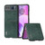 Motorola Razr 2023 ABEEL Dual Color Lichi Texture PU Phone Case - Green