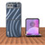 Motorola Razr 2023 ABEEL Galactic Pattern Protective Phone Case - Blue