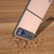 Motorola Razr 2023 ABEEL Genuine Leather + PC Litchi Texture Phone Case - Pink Gold