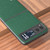 Motorola Razr 2023 ABEEL Genuine Leather Litchi Texture Phone Case - Green