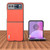 Motorola Razr 2023 ABEEL Haze Texture PU Phone Case - Red