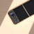 Motorola Razr 2023 Genuine Leather Luxury Series Nano Plating Phone Case - Black