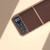 Motorola Razr 2023 Genuine Leather Luxury Series Nano Plating Phone Case - Coffee