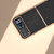 Motorola Razr 2023 Genuine Leather Mino Series Nano Plating Phone Case - Black