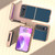 Motorola Razr 2023 Genuine Leather Silk Series Nano Plating Phone Case - Blue