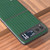 Motorola Razr 2023 Genuine Luxury ABEEL Black Edge Phone Case - Night Green