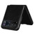 Motorola Razr 2023 Litchi Texture Back Cover Phone Case - Black