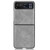 Motorola Razr 2023 Litchi Texture Back Cover Phone Case - Grey