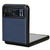 Motorola Razr 2023 Litchi Texture Card Slot Phone Case - Blue