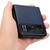 Motorola Razr 2023 Litchi Texture Card Slot Phone Case - Blue