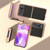 Motorola Razr 2023 Nano Electroplating Carbon Fiber Texture Phone Case - Black