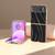 Motorola Razr 2023 Nano Electroplating Galactic Pattern Protective Phone Case - Black