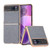 Motorola Razr 2023 Nano Plating Diamond Texture Phone Case - Black