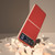 Motorola Razr 2023 Nano Plating Genuine Leather Luolai Series Phone Case - Red
