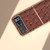 Motorola Razr 2023 Nano Plating Genuine Leather Ostrich Texture Phone Case - Coffee