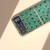 Motorola Razr 2023 Nano Plating Genuine Leather Ostrich Texture Phone Case - Green
