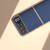 Motorola Razr 2023 Nano Plating Genuine Leather Xiaoya Series Phone Case - Blue