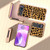 Motorola Razr 2023 Nano Plating Leopard Print Phone Case - Gold