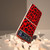 Motorola Razr 2023 Nano Plating Leopard Print Phone Case - Red
