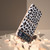 Motorola Razr 2023 Nano Plating Leopard Print Phone Case - Silver
