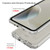 Motorola Razr 2023 Scratchproof Acrylic TPU Phone Case - Transparent