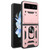 Motorola Razr 2023 Sliding Camera Cover Design TPU Hybrid PC Phone Case - Rose Gold