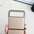 Motorola Razr 2023 Solid Color Leather Texture Phone Case - Gold