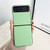 Motorola Razr 2023 Solid Color Leather Texture Phone Case - Green